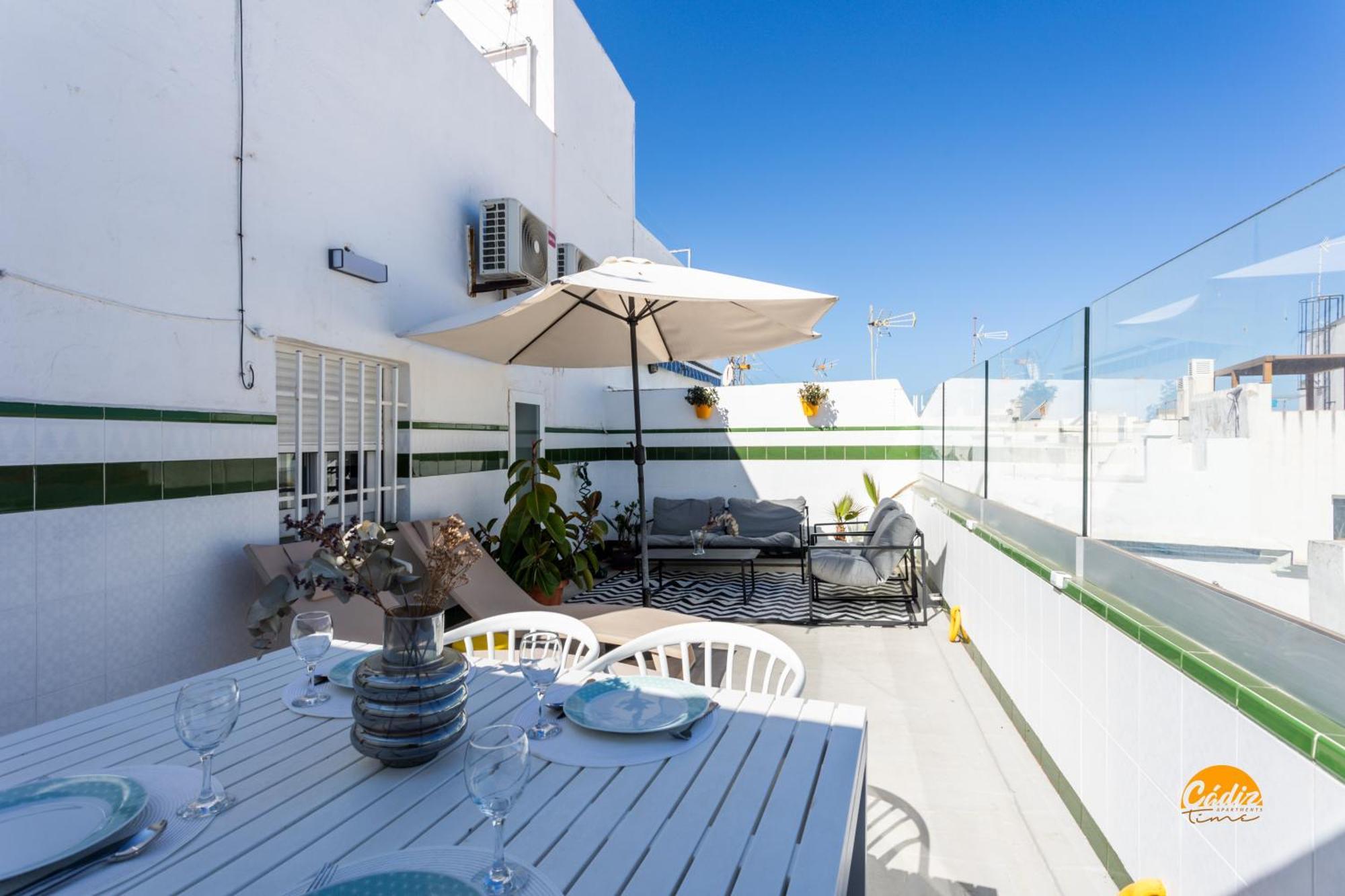Atico Catedral By Cadiz Time Appartement Buitenkant foto